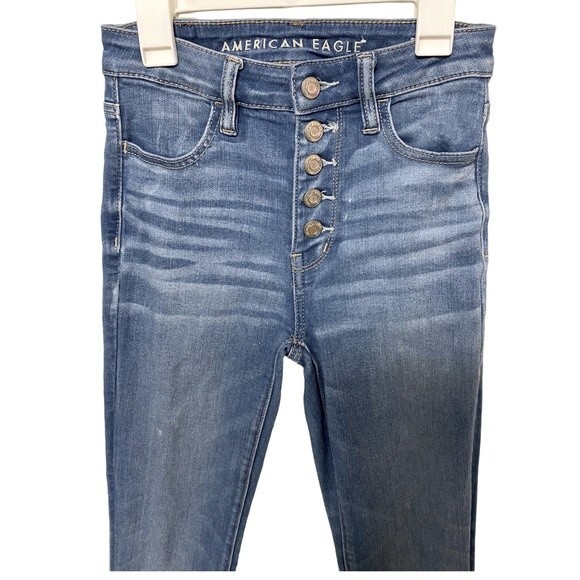 American Eagle Outfitters Women's Super High Rise Jegging - Picture 4 of 9